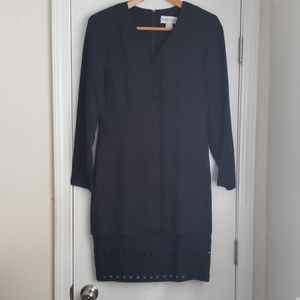 Morgan Blake black dress